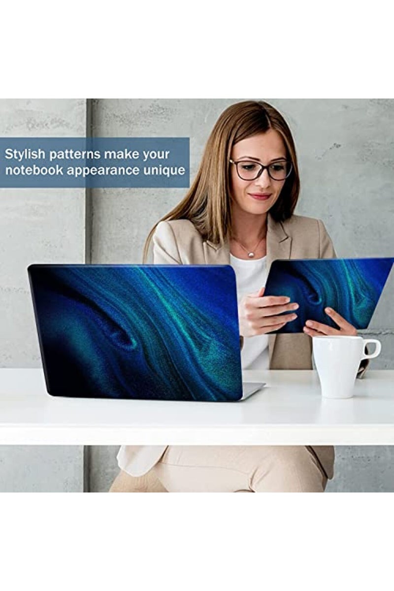 AORTDES Personalized Laptop Skin Sticker Decal Universal Reusable Notebook PC Art Protector Cover Case (Blue Quicksand) - Image 5