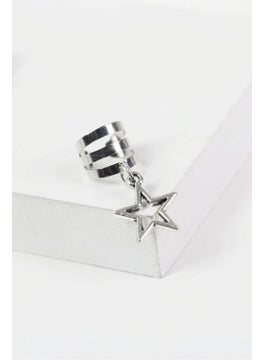 Bahels Silver Bohema Star Hair Earring Clasp Set 5 Pieces  - Image 2