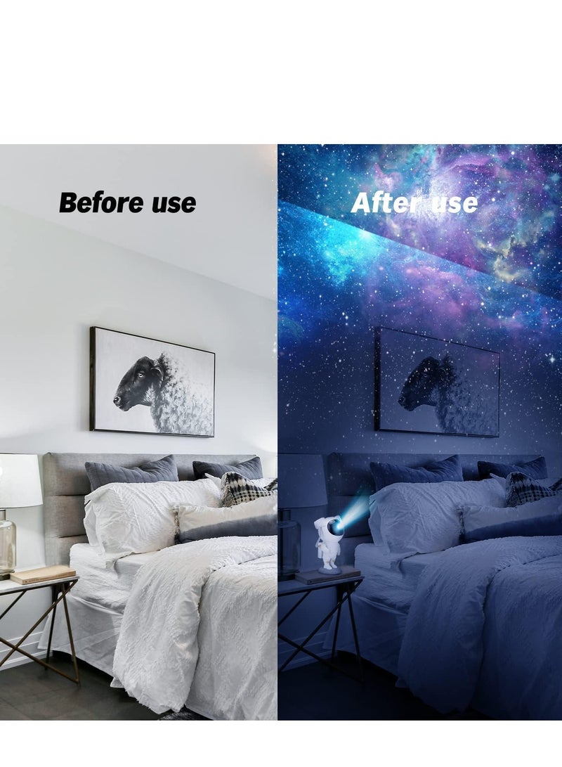 ELTRAZONE Star Projector Night Lights,Kids Room Decor Aesthetic,Tiktok Astronaut Nebula Galaxy Projector Night Light,Remote Control Timing and 360°Magnetic Head,Lights for Bedroom,(Gaming Room Deco) - Image 5