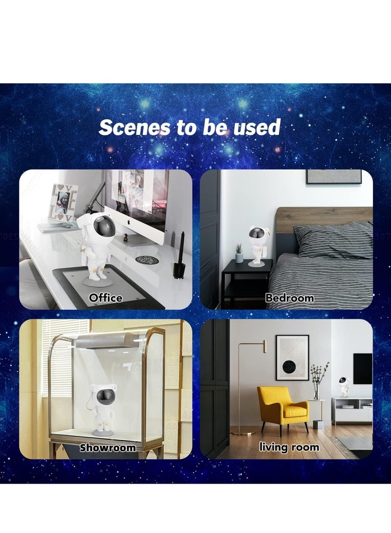 ELTRAZONE Star Projector Night Lights,Kids Room Decor Aesthetic,Tiktok Astronaut Nebula Galaxy Projector Night Light,Remote Control Timing and 360°Magnetic Head,Lights for Bedroom,(Gaming Room Deco) - Image 4