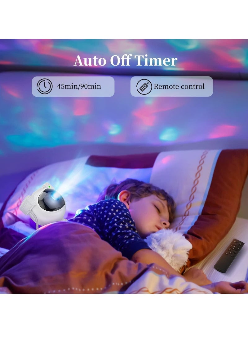 ELTRAZONE Star Projector Night Lights,Kids Room Decor Aesthetic,Tiktok Astronaut Nebula Galaxy Projector Night Light,Remote Control Timing and 360°Magnetic Head,Lights for Bedroom,(Gaming Room Deco) - Image 2