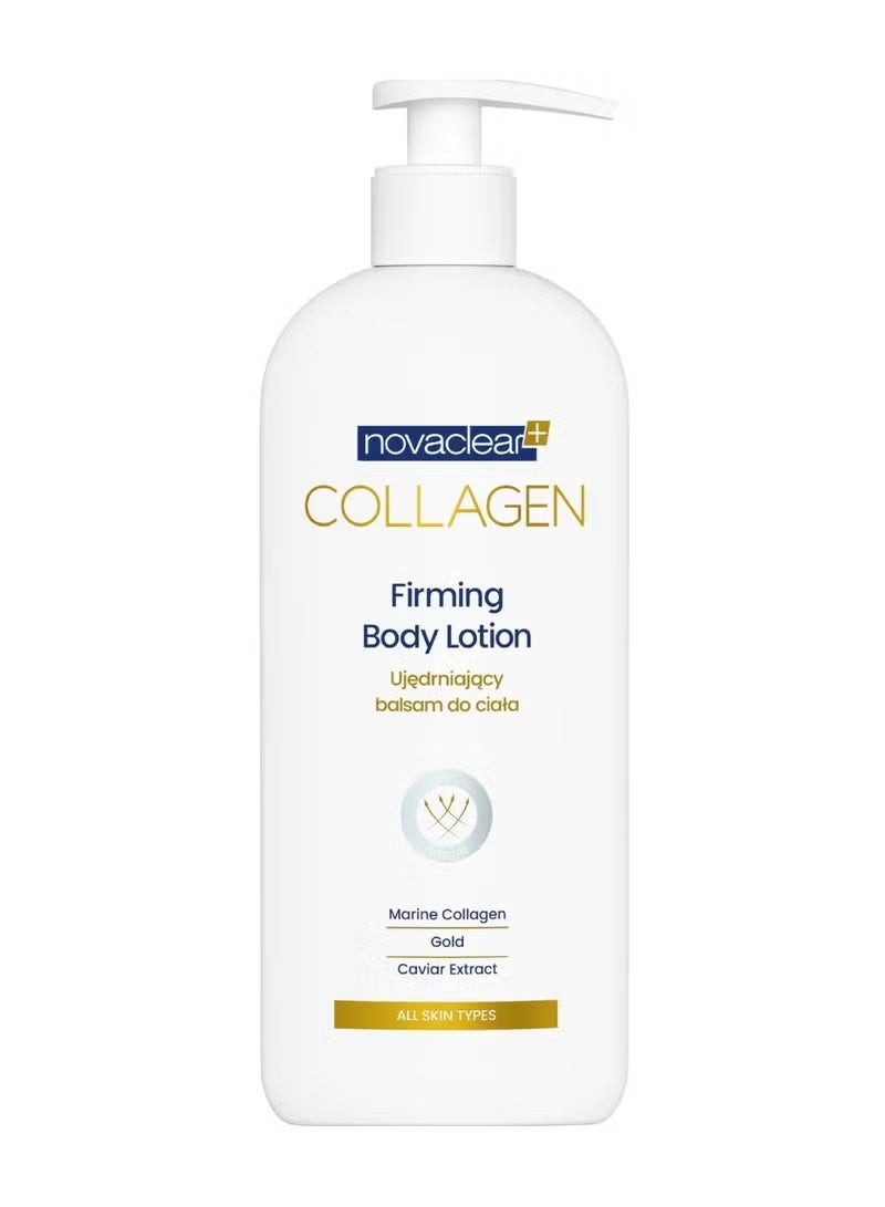 Novaclear Collagen Firming Body Lotion 500ml – Anti-Aging Moisturizer with Marine Collagen & Nourishing Oils