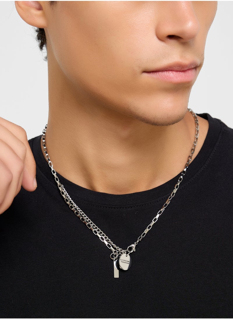 Seventy Five Chain Pendant Necklace  - Image 4