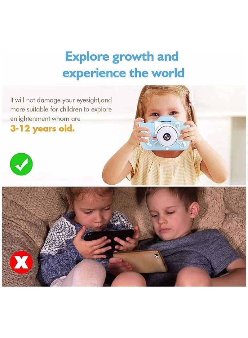 منخفض كاميرا أطفال كاميرا ممتعة للأطفال كاميرا رقمية للأطفال الصغار كاميرا فيديو عالية الدقة أفضل الهدايا للفتيات والأولاد - Image 5