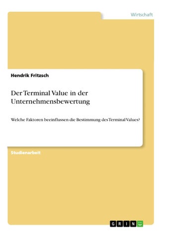Der Terminal Value in der Unternehmensbewertung: Welche Faktoren beeinflussen die Bestimmung des Terminal Values? - pzsku/Z04C2498C69C5E5F74A1FZ/45/1749035461/53fefc39-cf27-45c5-88a3-518385cebd35