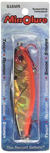 Mirrolure S25MR-808 S3 Catch 5 Suspend Black Bk/Org/Silver 3.5in 3/4oz - Image 2