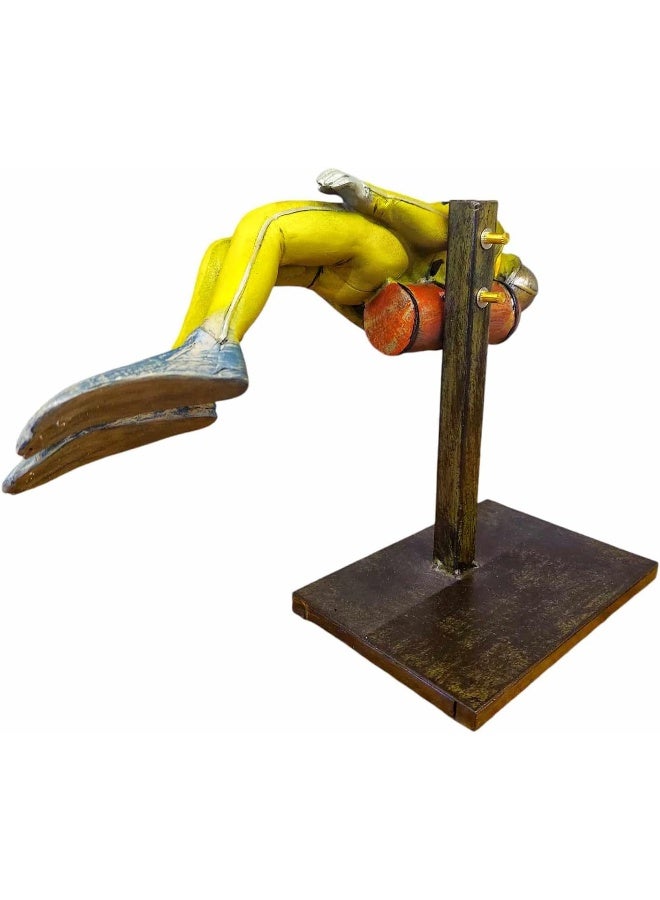 Scuba Diver Figurine, Resin Statue for decoration (Yellow) - Image 4