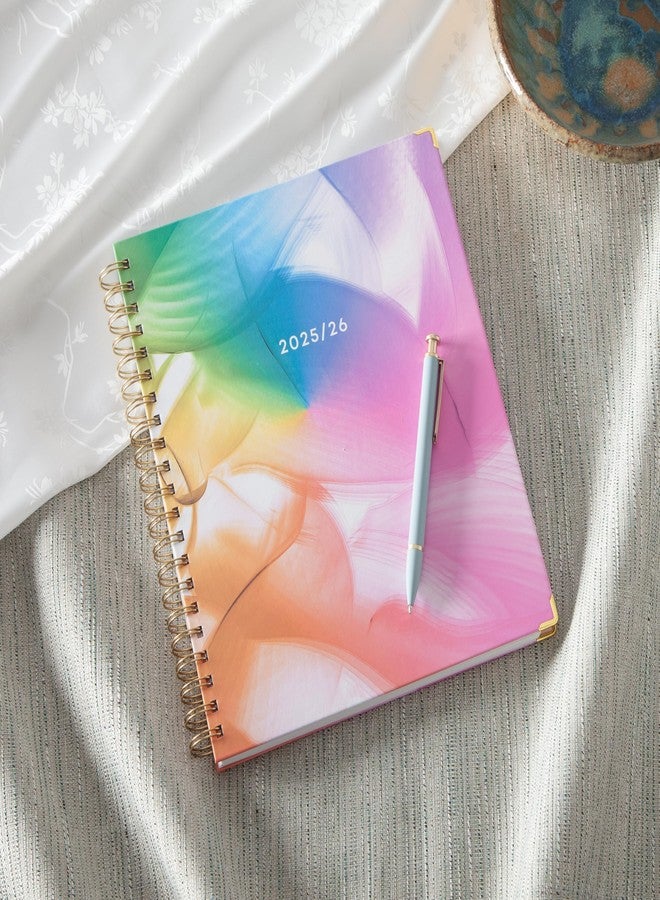 بلو سكاي تقويم تخطيط الدروس الأسبوعي والشهري للعام الدراسي 2025-2026 من بلو سكاي، 15 شهرًا، من أبريل 2025 إلى يونيو 2026، مقاس 8.5 × 11 بوصة، غلاف مقوى، تجليد سلكي، فواصل مغلفة، جيب للتخزين، يتضمن مسطرة - Image 2