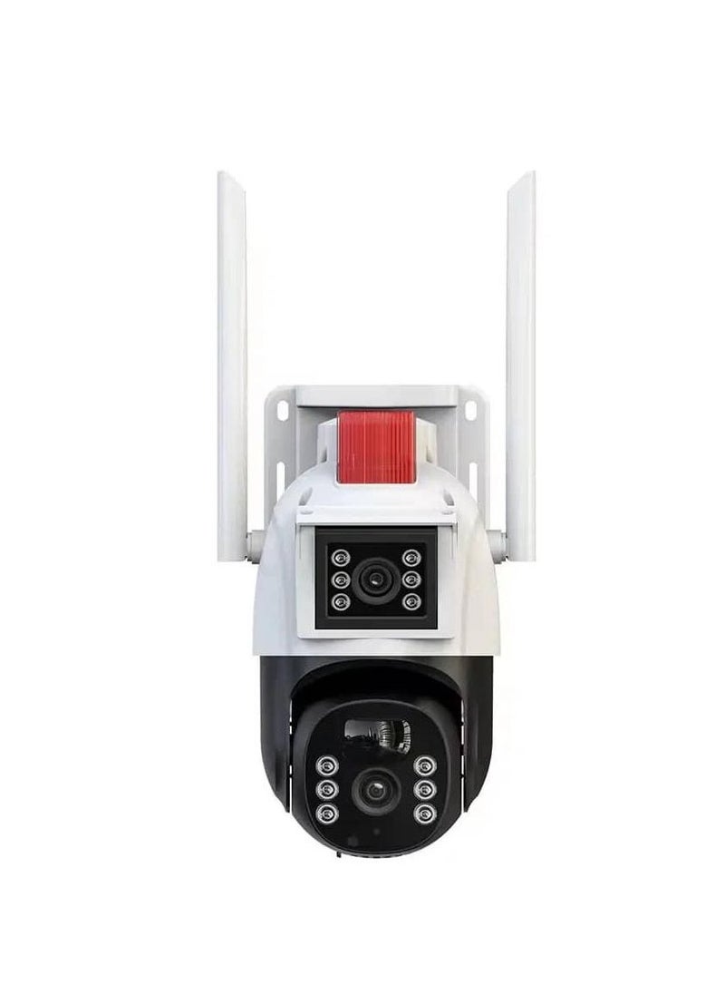 CALUS - Ai Sollar Camera 2 in 1 4G/WiFi Smart Solar Security Camera 8MP Dual Lens - Image 1