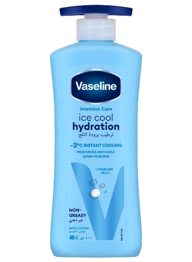 Vaseline Ice Cool Hydration Body Lotion - 400 Ml