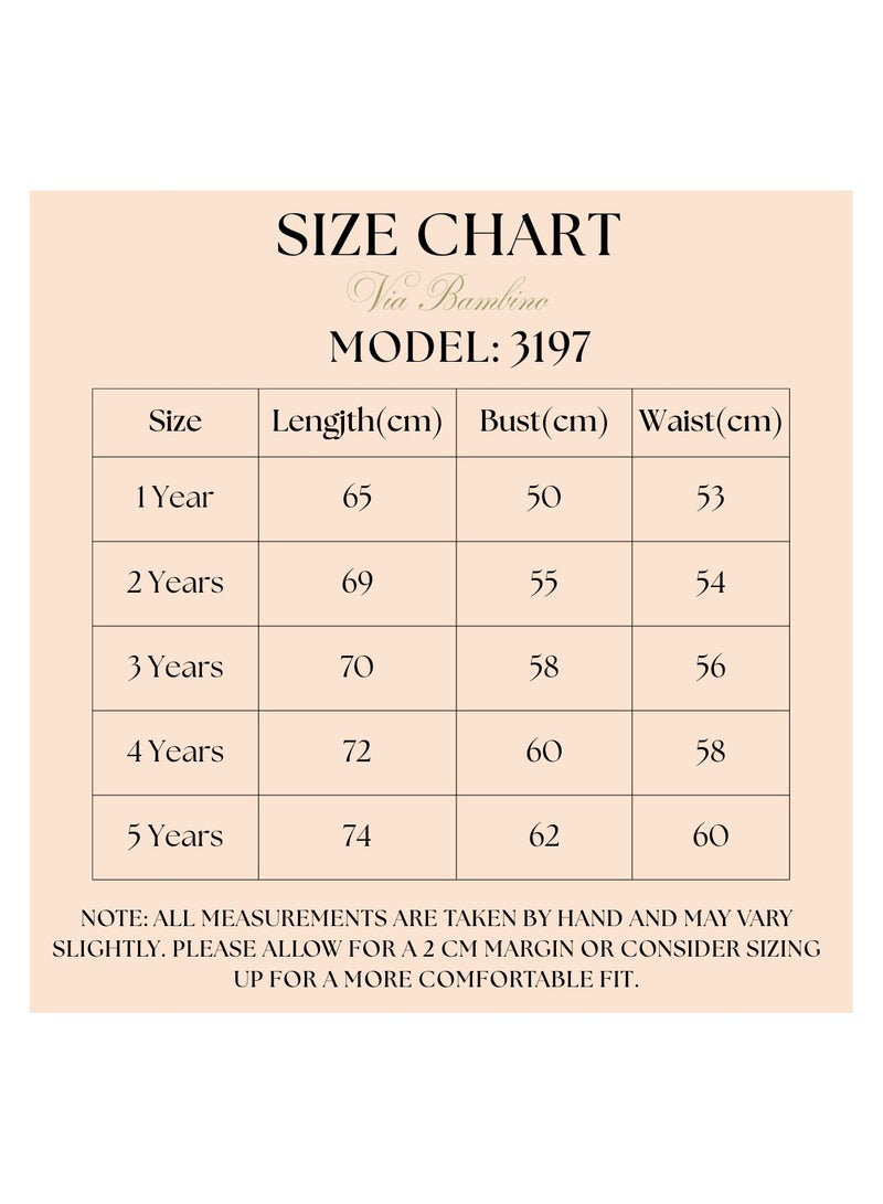 فيا بامبينو فستان طفلة - السلموني الساحر 3197 - Image 2