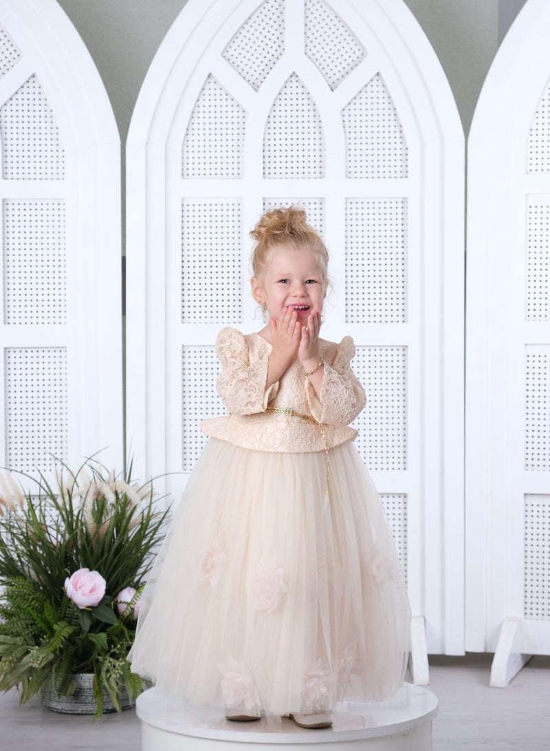 فيا بامبينو فستان طفلة - السلموني الساحر 3197 - Image 1