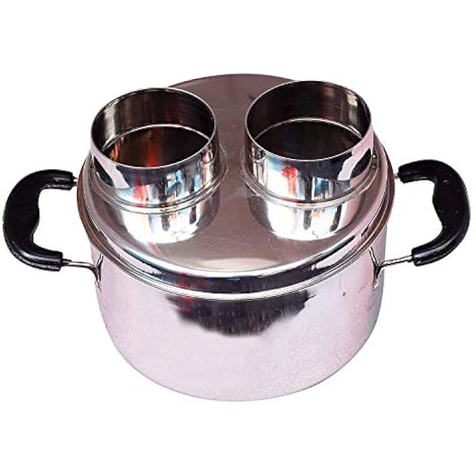 Puttu Makerputtu kudamputtu Steamer Big 2 Plus 1 مجاني إضافي كبير - Image 2