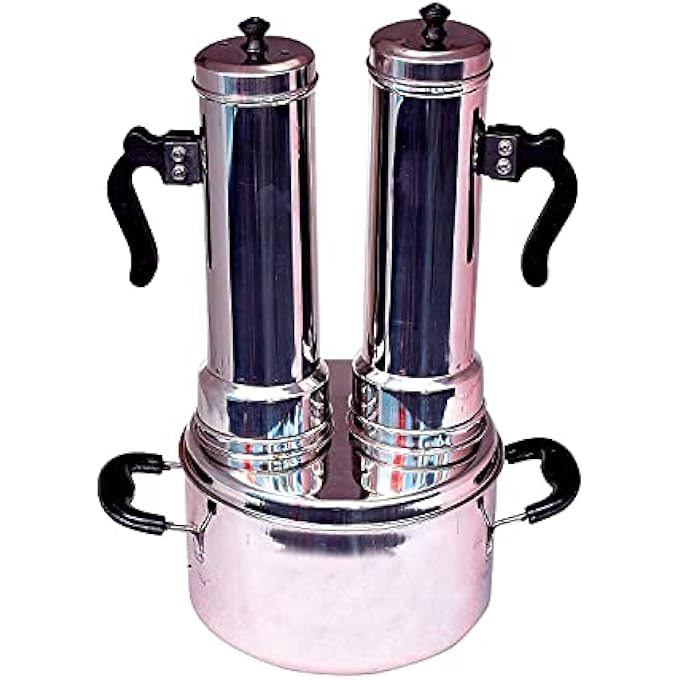 Puttu Makerputtu kudamputtu Steamer Big 2 Plus 1 مجاني إضافي كبير - Image 1