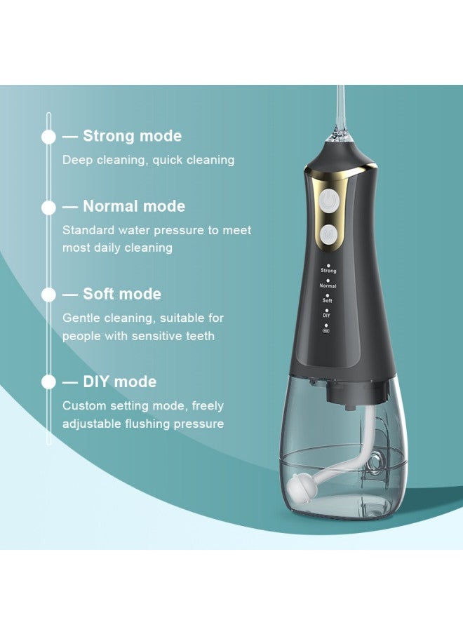 VOGMAX - Intelligent tooth punch with 300ML large water tank, 5 nozzles, four different water pressure modes - Image 1