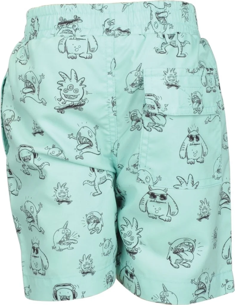 Zeyland Baby Boy Green Monster Patterned Shorts (9 Months - 7 Years)