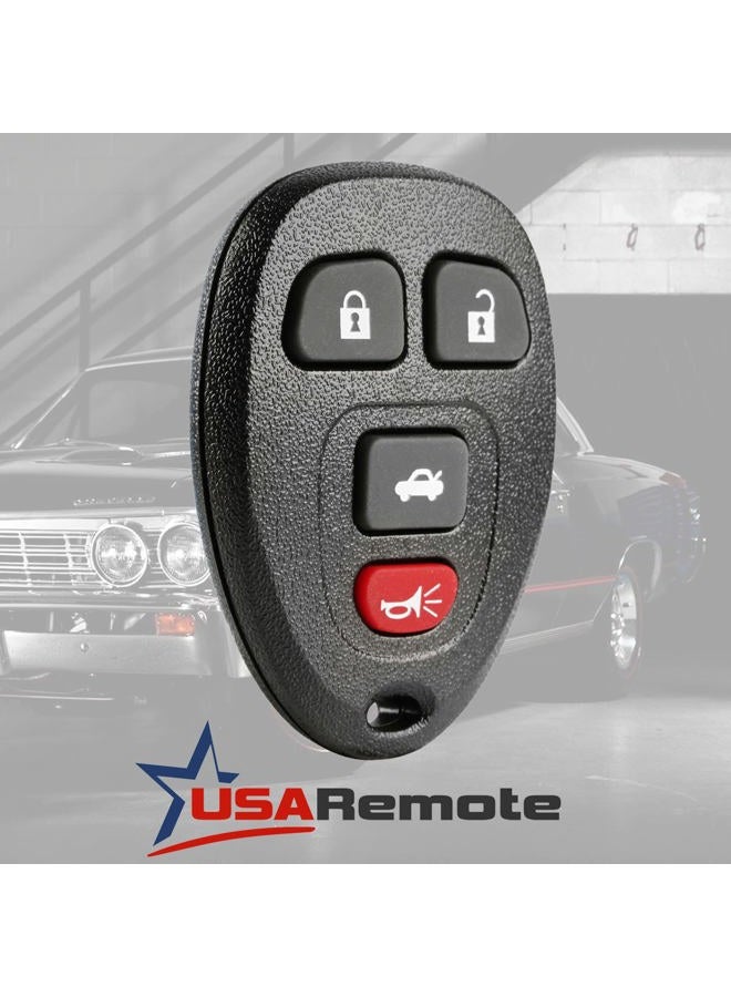 USARemote Keyless Entry Remote Ignition Key fits Buick Lucerne/Chevy Impala Monte Carlo/Cadillac DTS (OUC60270, OUC60221) - Image 2