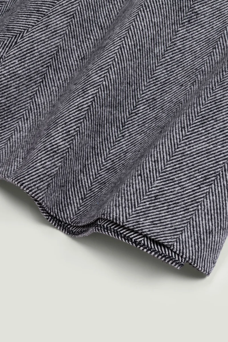 نوكتورن تنورة ميدي واسعة بنقشة متعرجة