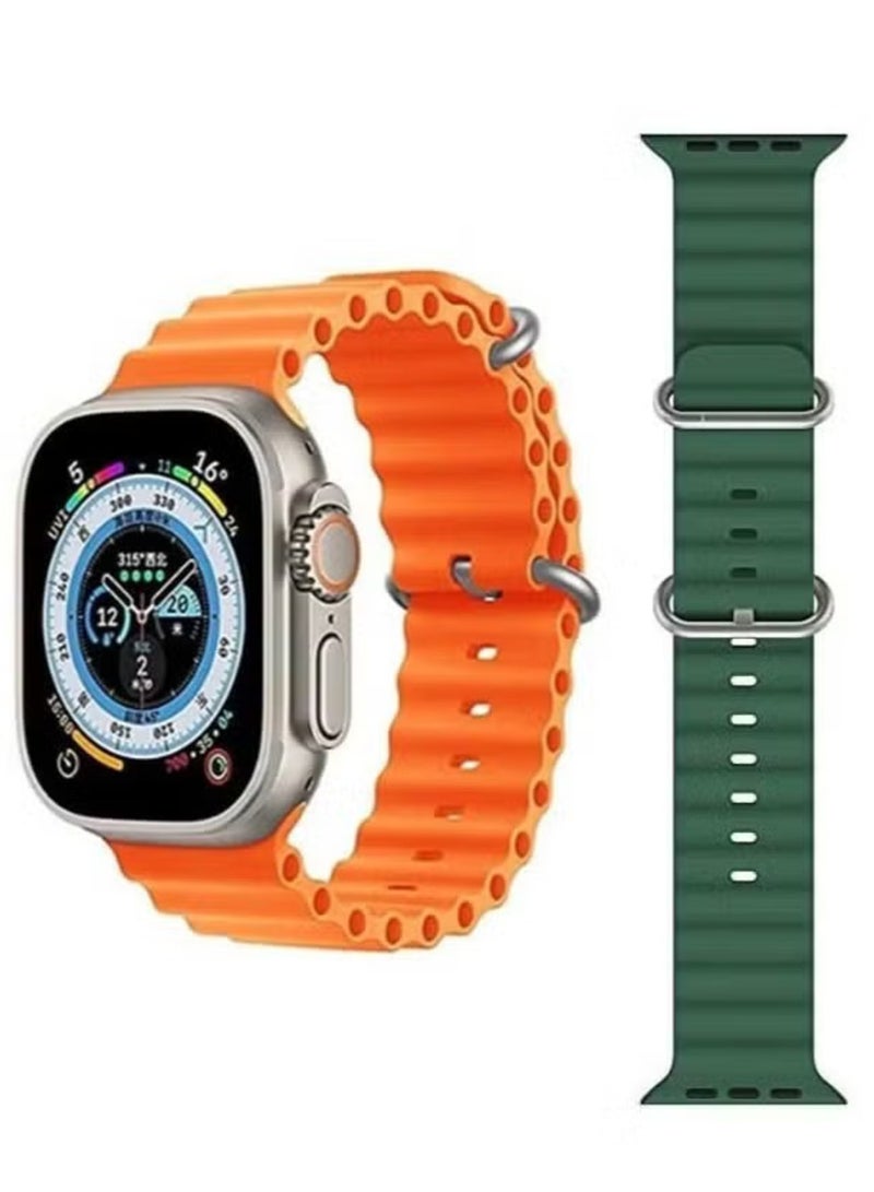 ELTRAZONE G Tab FT 8 Pro Smartwatch – 2.02-Inch AMOLED HD Full Screen Display, Two Straps, and Wireless Charger for Men and Boys - Image 1