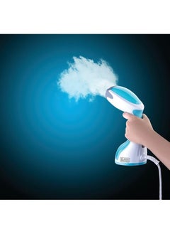 BLACK&DECKER Black & Decker Handy Garment Steamer - Hst1200, White  - Image 3