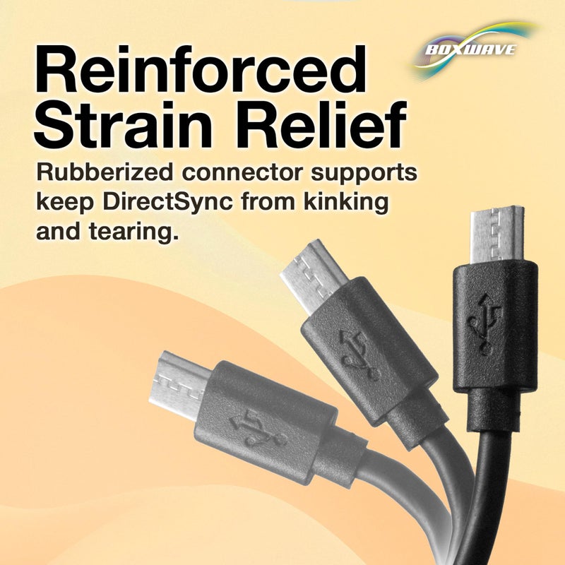 BoxWave Cable Compatible with T-Mobile Sidekick 4G - DirectSync Cable, Durable Charge and Sync - Image 4