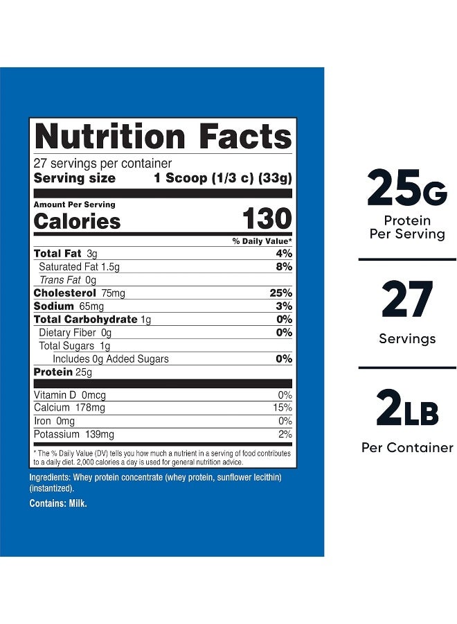 Nutricost Whey Protein Concentrate 2Lbs Unflavored - Image 2