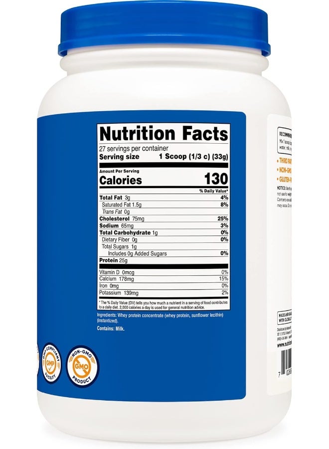 Nutricost Whey Protein Concentrate 2Lbs Unflavored - Image 4