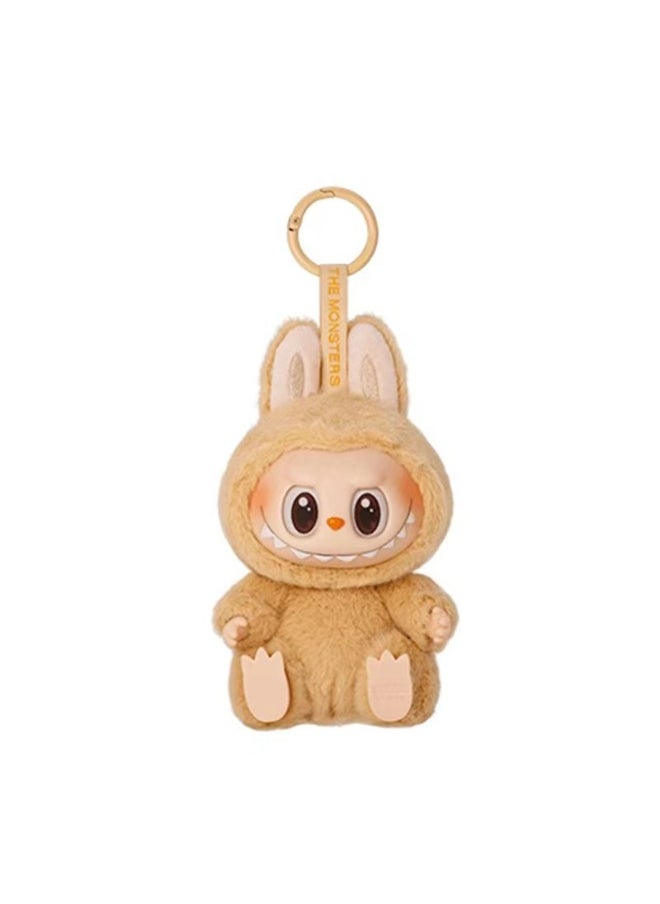Labubu 2nd Generation Macaron Face Blind Box Plush Doll Toy Labubu Doll Key (6 Pack)