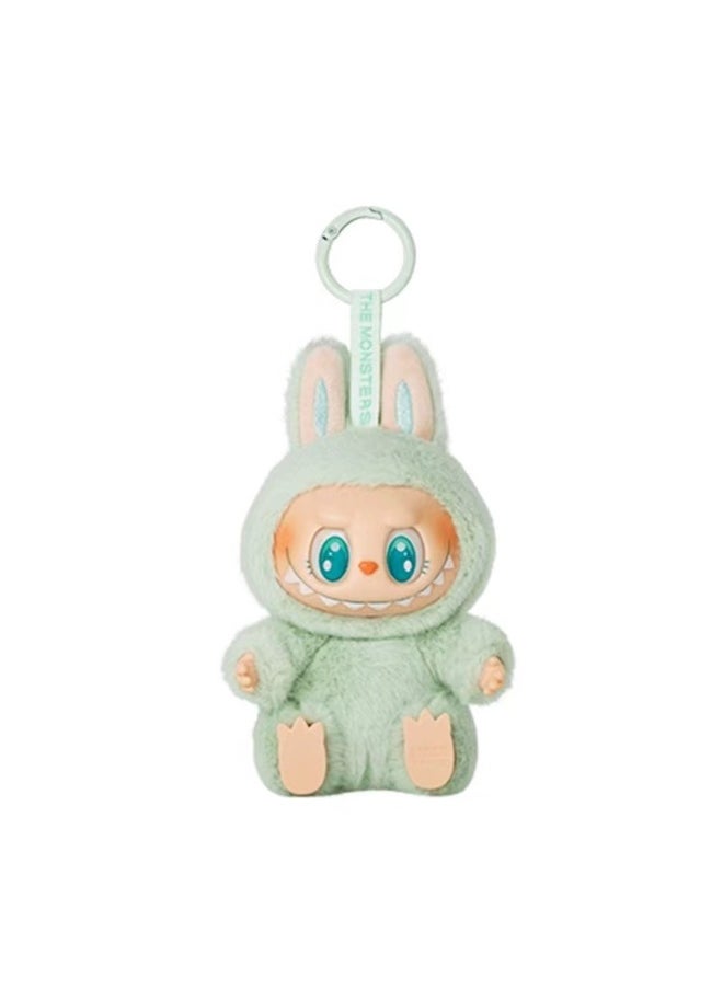 Labubu 2nd Generation Macaron Face Blind Box Plush Doll Toy Labubu Doll Key (6 Pack)