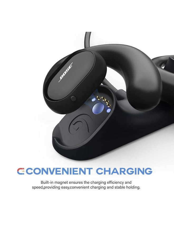 TUSITA قاعدة شحن مغناطيسية متوافقة مع سماعات بوز الرياضية المفتوحة - 1م - Image 3