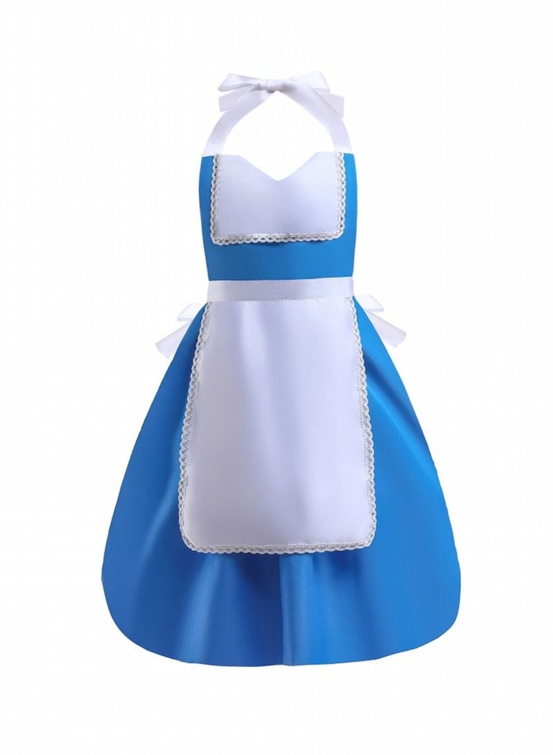 Children's Gown Princess Style Apron Hanging Neck - Image 1