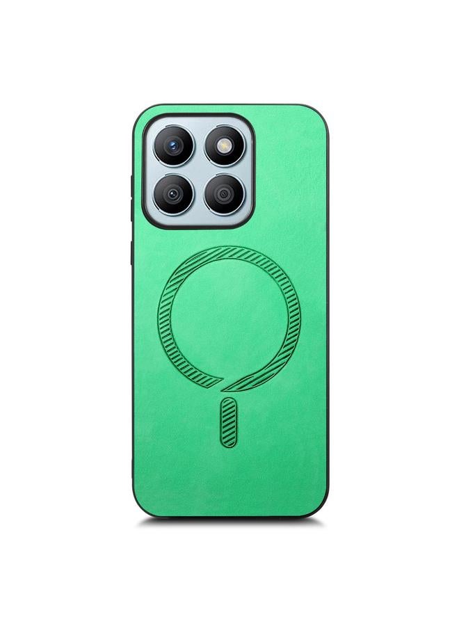 S-TOP Case For Honor X8b Retro Magsafe Magnetic PU Back Cover Phone Case - Image 2