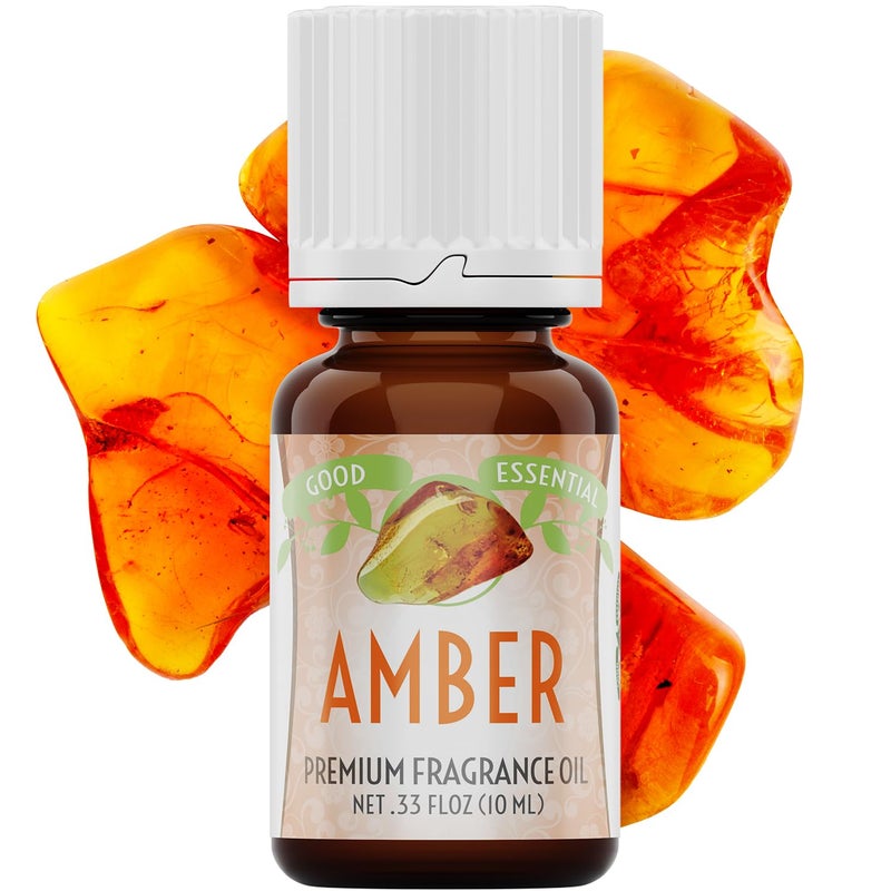 Good Essential â€“ Professional Amber Fragrance Oil 10 ml for Diffuser, Perfume, Candles, Aromatherapy â€“ 0.33 fl oz, 10 ml - Image 2