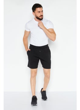 Reebok Men Sportswear Fit Training Shorts, Black  - Image 4