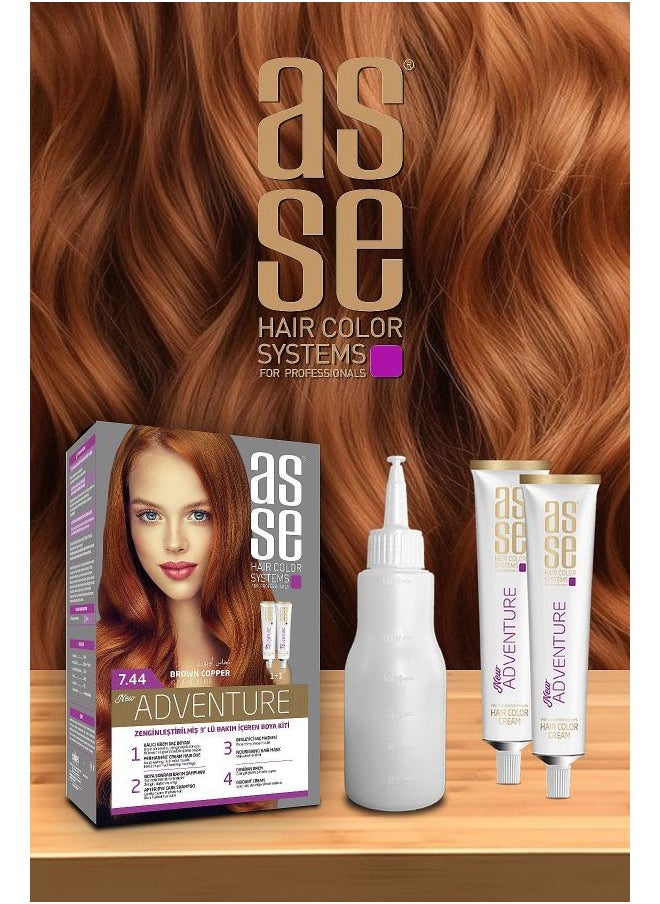 asse - Crimson Red Hair Dye Kit 8.66 - Image 1