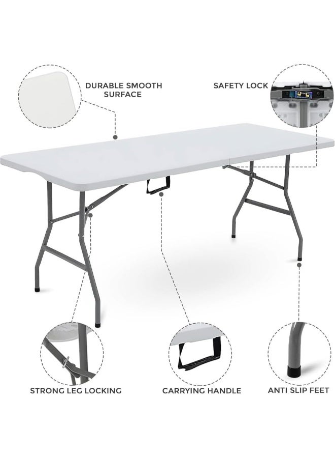Folding Lightweight Trestle Outdoor Camping Table