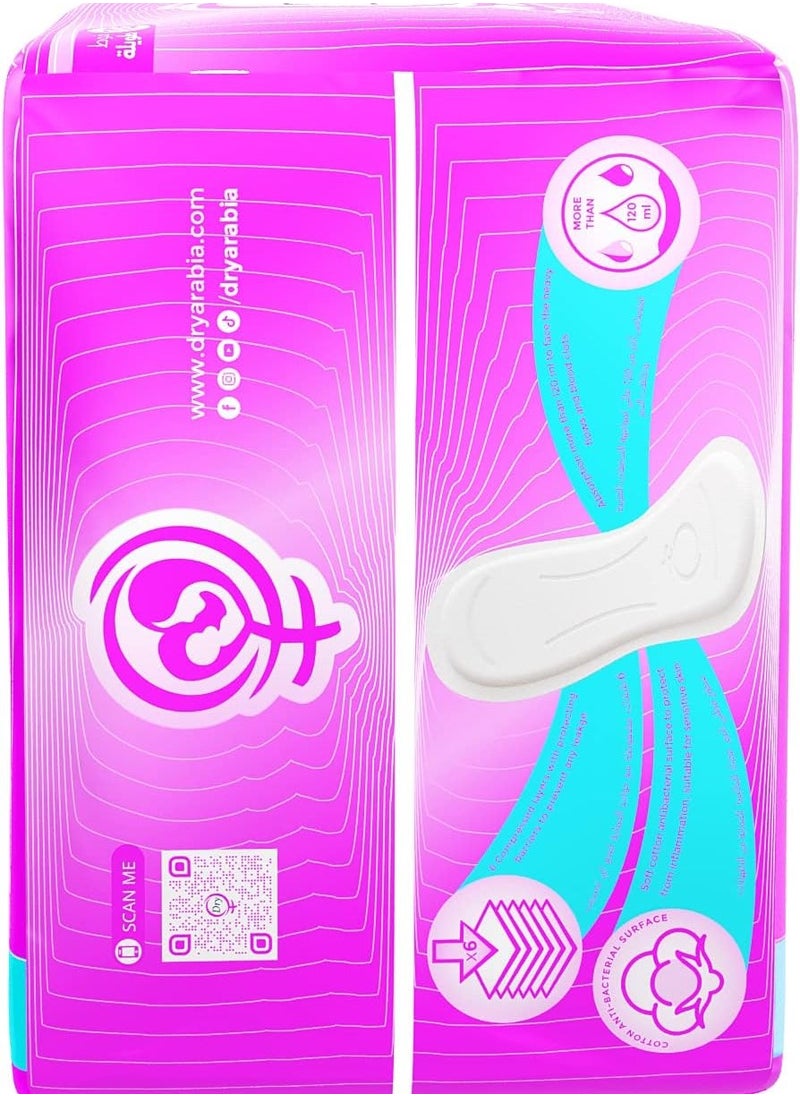 Dry Post - Dry Post Maternity Sanitary Pads - High Absorption Cotton Surface, 10 Long Pads - Image 1