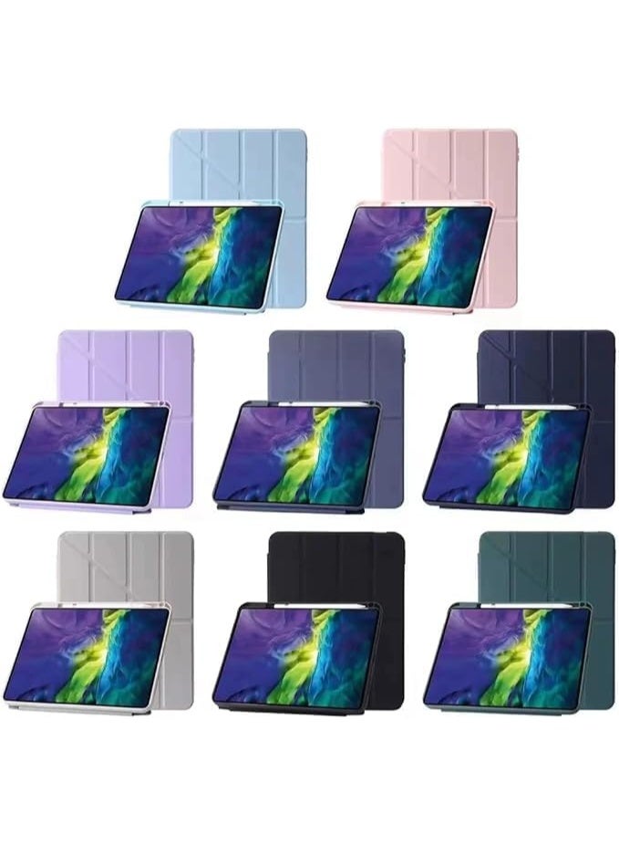 Y-Type Flip Case for Xiaomi Redmi Pad 2 11 inch 2025 Slim Hybrid Case Built-in Pencil Holder Shockproof Cover with Clear Back Shell for Xiaomi Redmi Pad 2 - (Black) - Image 3