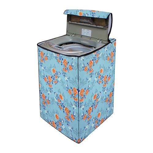 Lithara Top Load Fully Automatic Washing Machine Cover for LG, Samsung, IFB, Whirlpool, Suitable for 7 kg & 7.5 KG - Waterproof, Dustproof Cover (Print-2) - Image 1