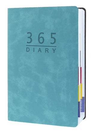 2025 Daily Planner,A5 Daily Journal Notebook Soft Leather Cover Calendar Diary Book with Tabs for 365 Days Plan Appointment Book Schedule Business Agenda Scrapbook,Jan 2025 - Dec 2025 (Blue) - pzsku/Z04C40DA51A9EAC49F8BFZ/45/_/1700400062/4a062e68-ef03-43cf-a671-7d3db39bb1b0