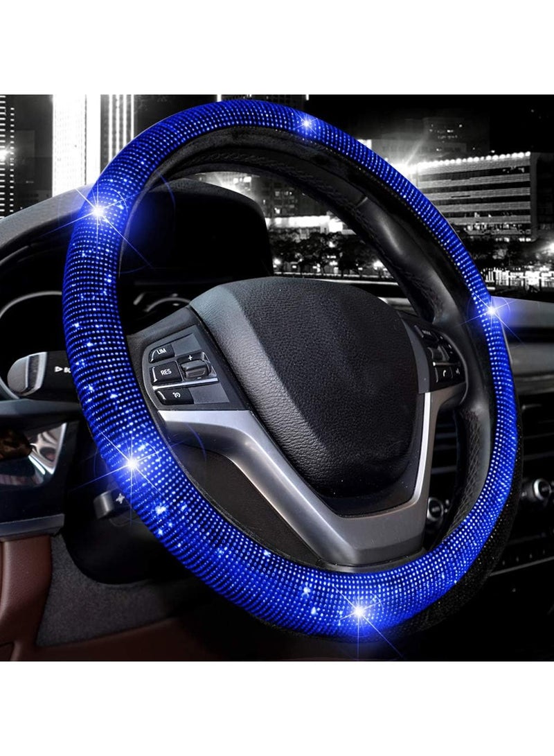 Agc AGC-Adjustable Car Steering Cover Stretch Elastic Steering Wheel Cover DIY Steering Cover. - Image 3