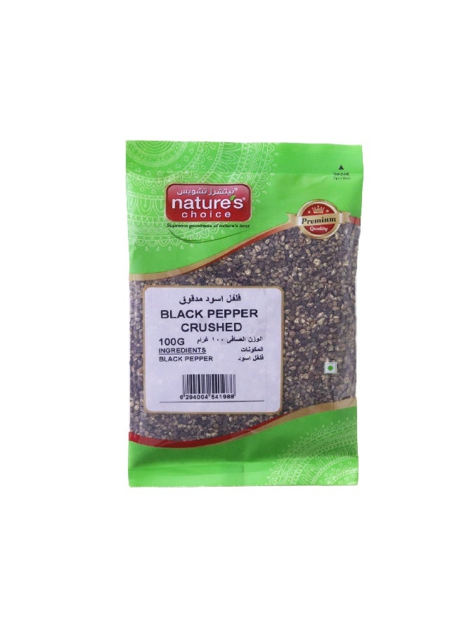 Nature's Choice Black Pepper Crushed 100G - Image 1