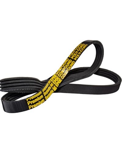 Tiubvfdd 12576447 AC Belt 4Rib 960mm for Chevy Tahoe Suburban Silverado Avalanche Cadillac Escalade GMC Sierra 150025003500 Hummer H2 - Image 1