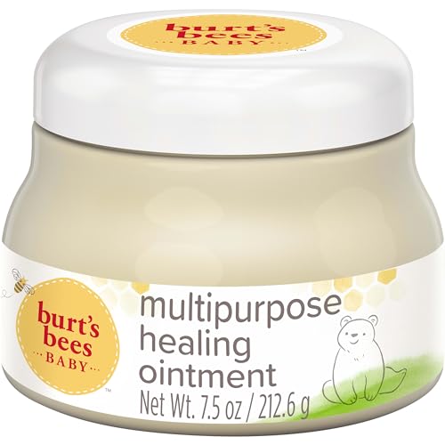 Burt's Bees Baby 100% Natural Origin Multipurpose Healing Ointment, Face & Body Baby Ointment â€“ 7.5 Ounce Tub - Image 1