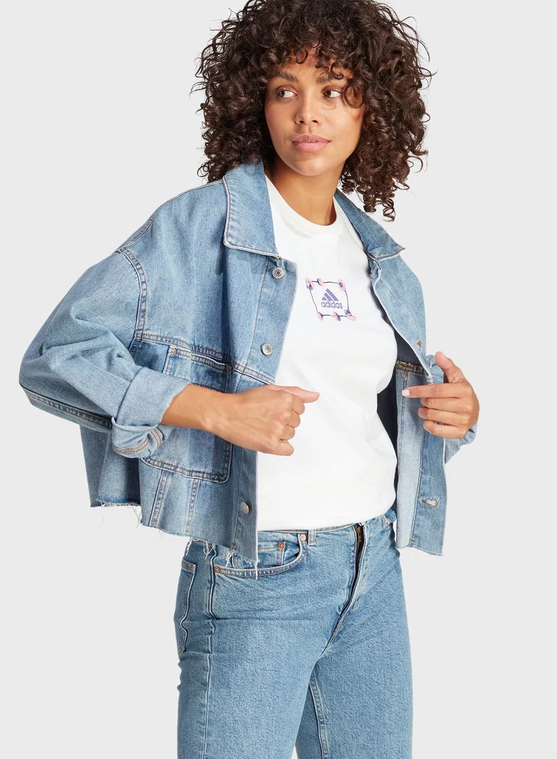 Adidas Photo Logo Graphic T-Shirt