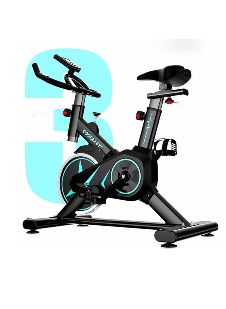 Exercise Bike Indoor Cycling Stationary Bike with Heart Rate Sensor and Comfort Seat 220lb - pzsku/Z04C4B2CE0880177DDF5CZ/45/_/1730189949/8030933f-e795-44a1-a883-5fde64ee3ba9