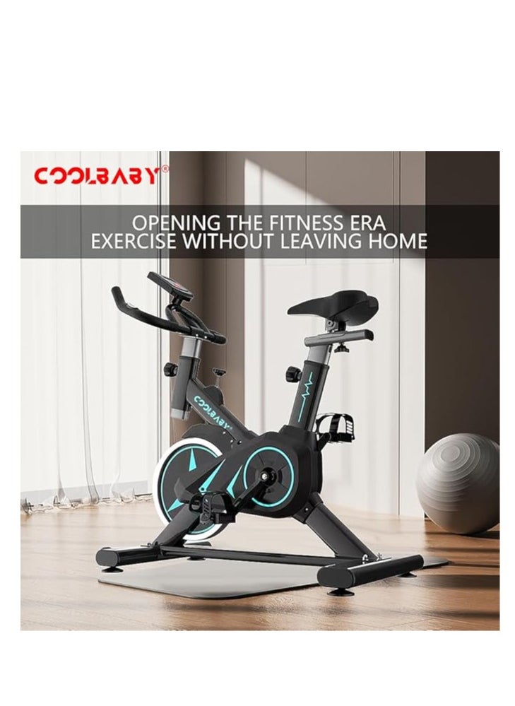 Exercise Bike Indoor Cycling Stationary Bike with Heart Rate Sensor and Comfort Seat 220lb - pzsku/Z04C4B2CE0880177DDF5CZ/45/_/1730189989/7c519a8c-0e49-4700-9fdd-bf0fa3c63eca