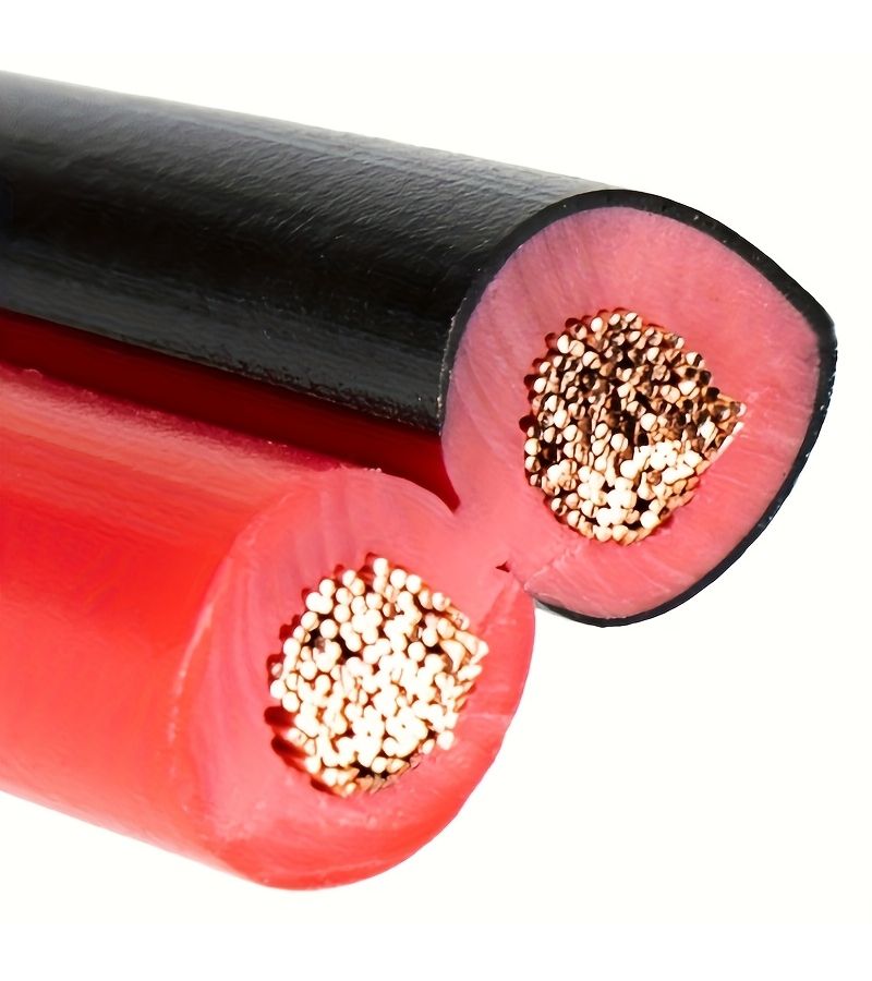 Red Black Pure Copper RVB 14AWG 2x2.5mm2 Dual Cable Household Lighting Low Voltage DC Power Supply LED Strip Stereo Speaker - Image 4