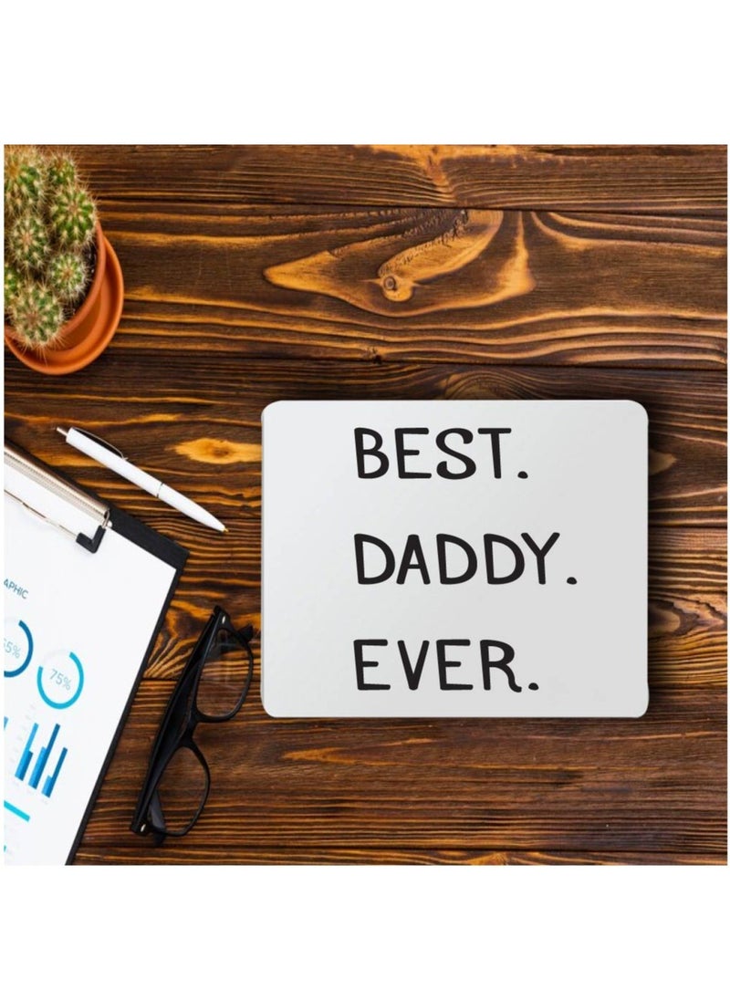 PRINTSHOP4ME - Father's Day Mouse Pad - Father's Day Mouse Pad with Shortcut Reference Guide for Mac OS, Windows - Father's Day Design Printed Mouse Pad for PC, Laptop, Gaming - Gift for Father's Day - Image 1