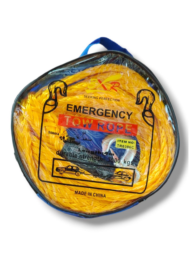 3 اكس ار حبل سحب 3 طن 4 متر مطرز - Image 3